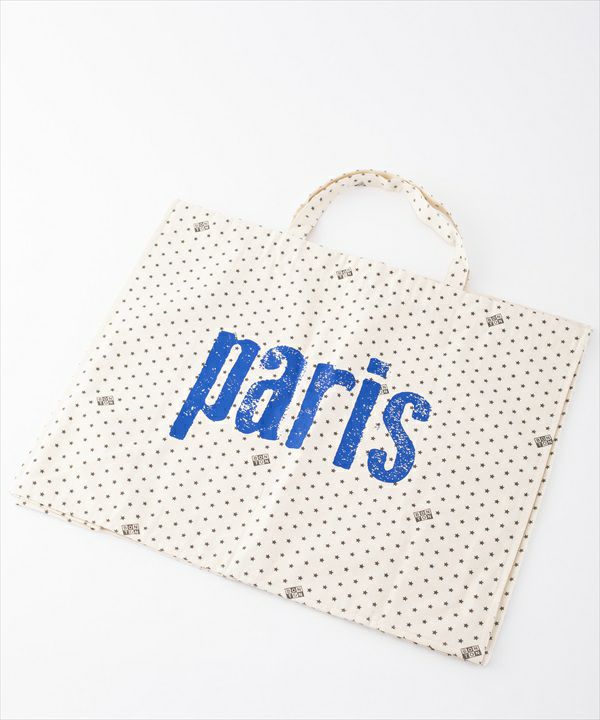 フランス発 BONTON (ボントン) トートバッグ Cabas - Paris Bleu BONTON（ボントン）トートバッグ｜LILI et NENE